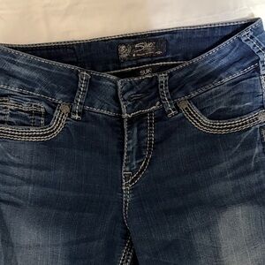 Silver Jeans Women's Dark Blue Denim